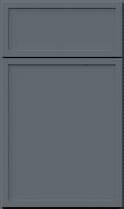 Fabuwood luna cabinet door in denim blue finish