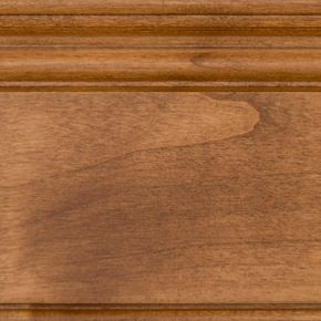 Fruitwood stain on Alder wood