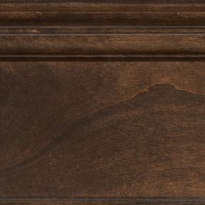 Praline stain on Alder wood