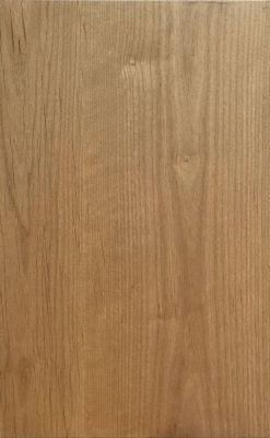 Notable veneered slab cabinet door style