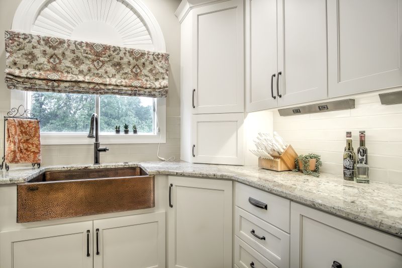 Main view of kitchen remodel West St Louis County after remodel completed by Thompson Price