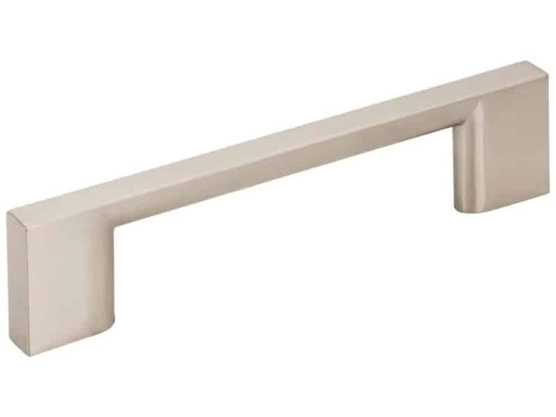 Kitchen cabinet hardware pull in brushed nickel finish and 96mm length